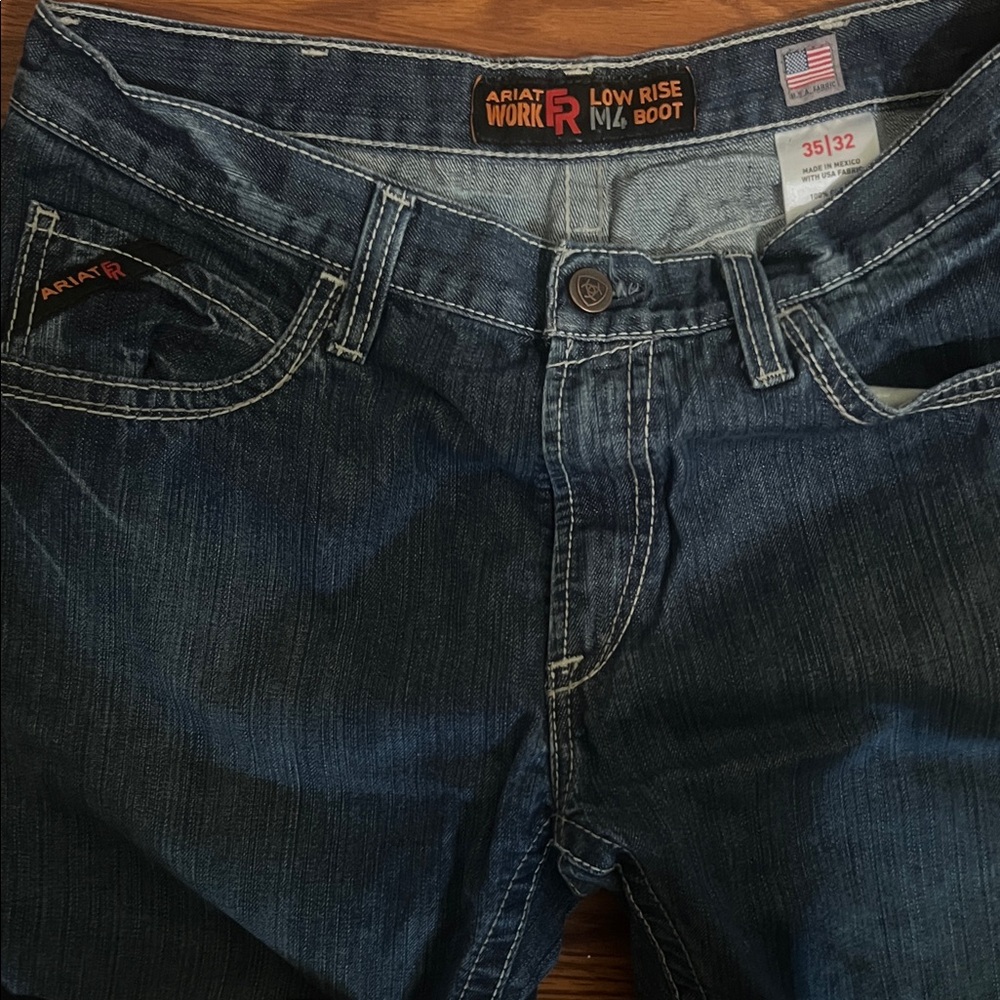 Ariat FR Jeans 35x32 NWOT